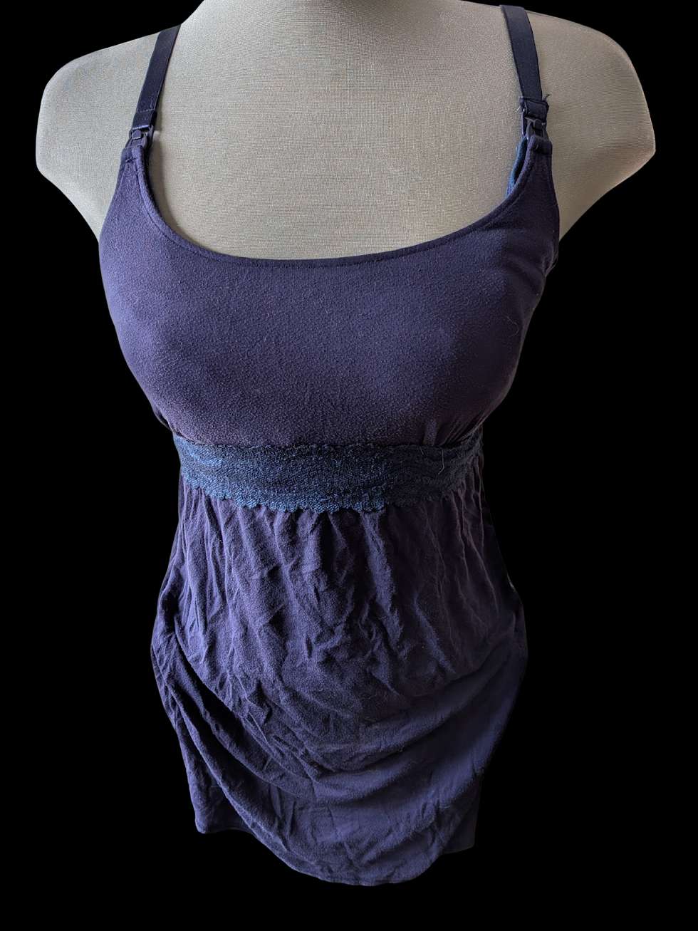 Thyme Maternity Navy Blue , Maternity XS (0-2)