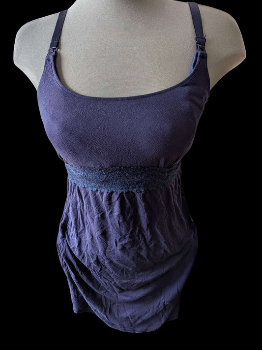 Thyme Maternity Navy Blue , Maternity XS (0-2)