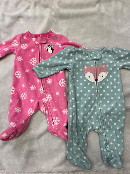 Carter Fleece Sleepers (2), Kids Newborn