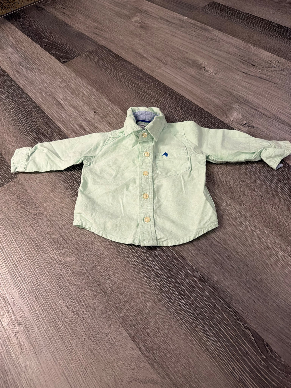 Collared Dress Shirt , Kids 6 Month (3-6M)