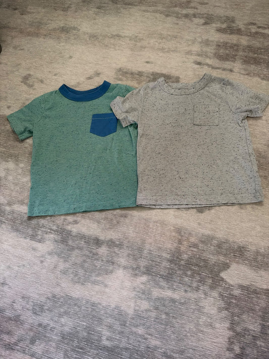 2 shirts with front pocket , Kids 2T