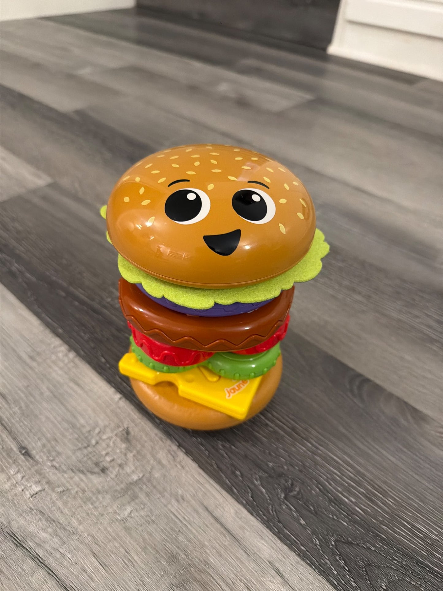 Hamburger stacking puzzle