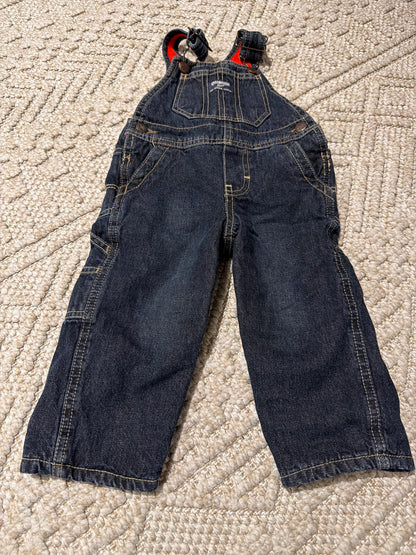 Fleece lined overalls , Kids 12 Month (9-12M)