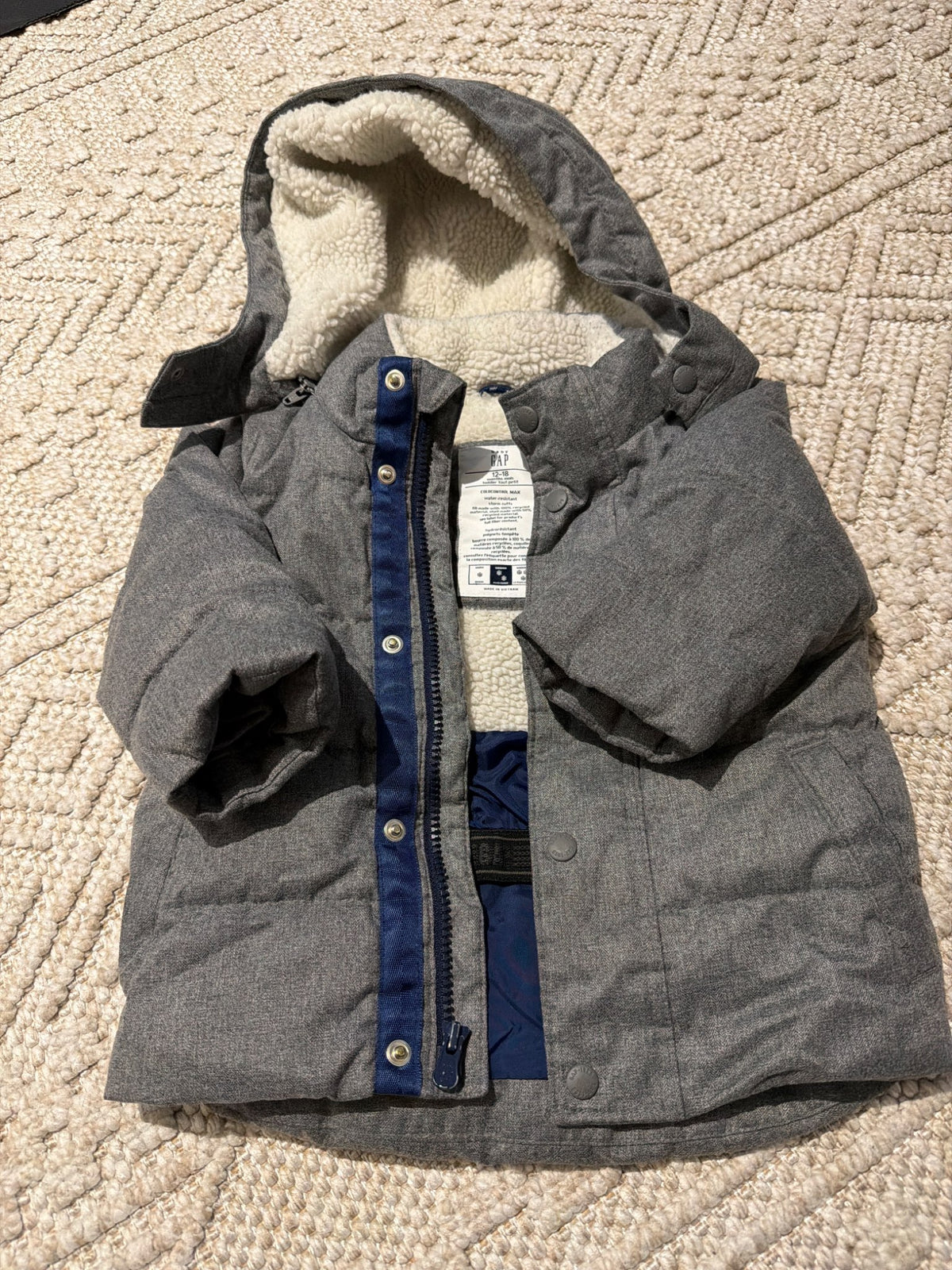 Gap Winter Jacket, Kids 12 Month (9-12M)