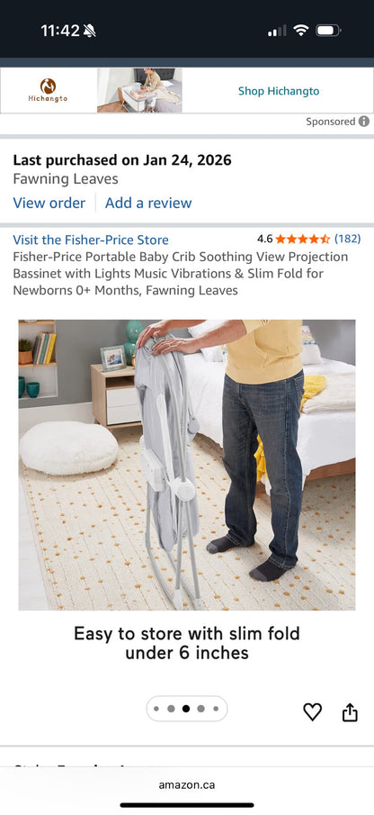Fisher Price Soothing View Projection Bassinet