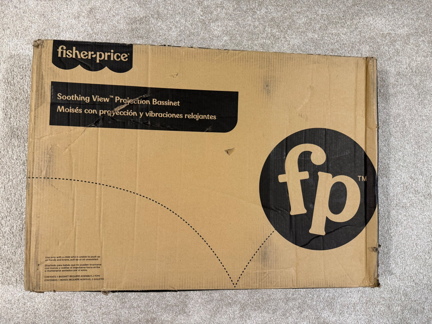 Fisher Price Soothing View Projection Bassinet