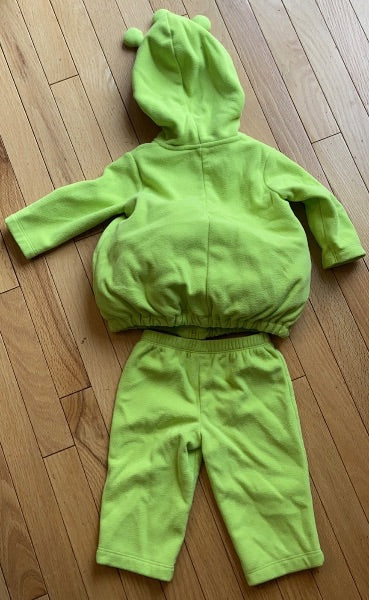 Monster Costume with 3 Eyes, Size 3-6mos, Kids 6 Month (3-6M)