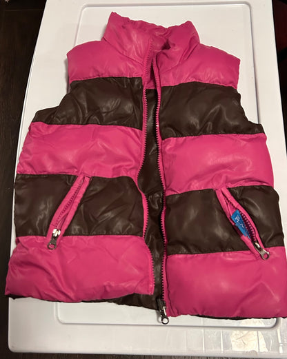 Reversible puffy vest, Kids 4/4T