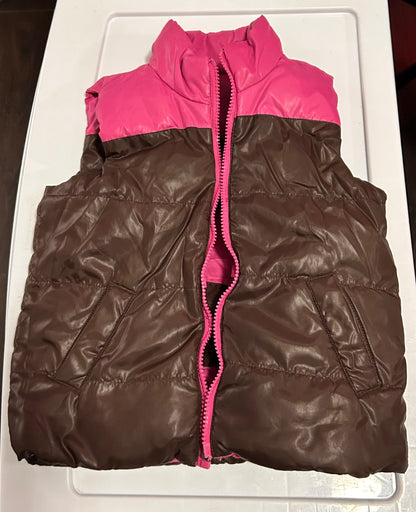Reversible puffy vest, Kids 4/4T