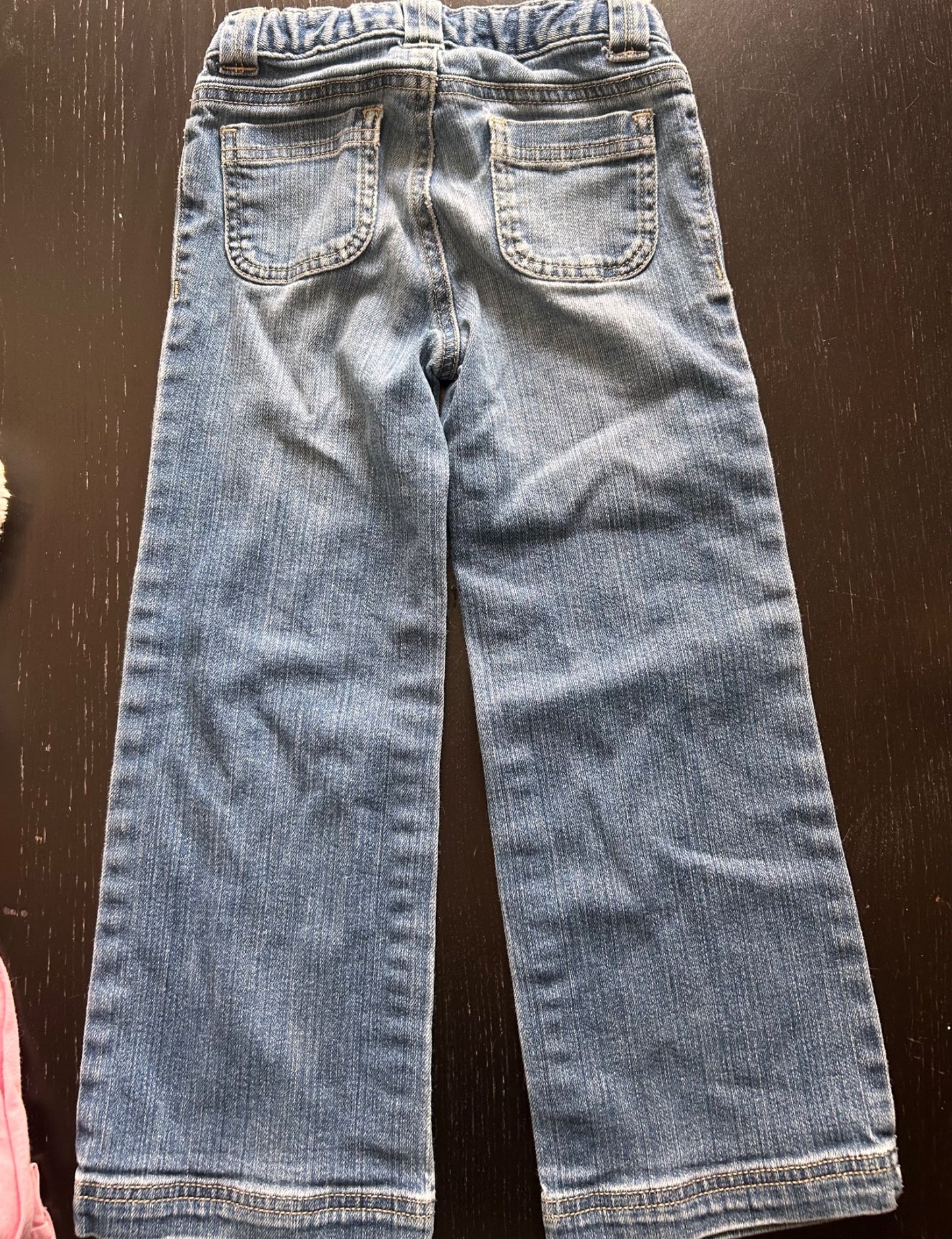 Knitted vest and jeans outfit, Kids 5/5T