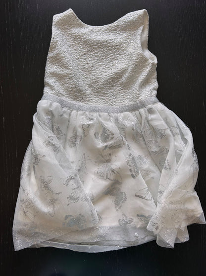White Children’s place dress, Kids 4/4T