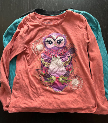 3 long sleeved shirts , Kids 5/5T