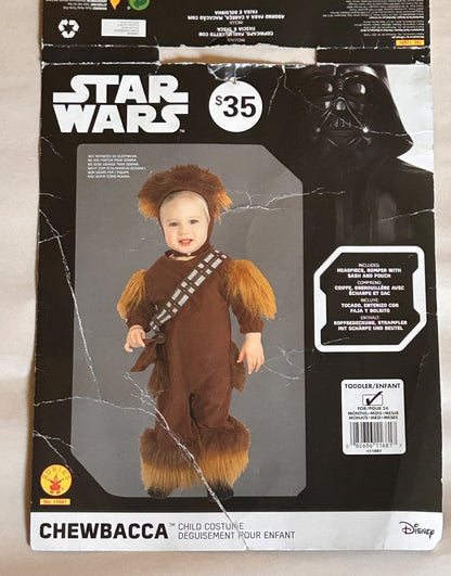 Star Wars Chewbacca costume 24 months, Kids 24 Month (18-24M)