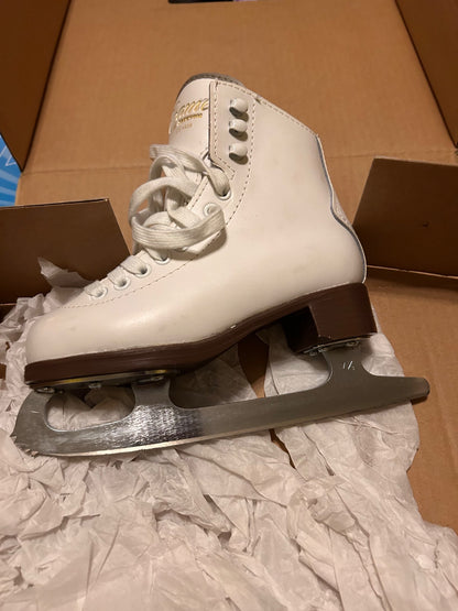 White ice skates junior 11, Shoes 11 (Toddler:2-4yr)