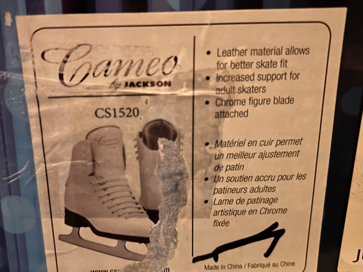 White ice skates junior 11, Shoes 11 (Toddler:2-4yr)