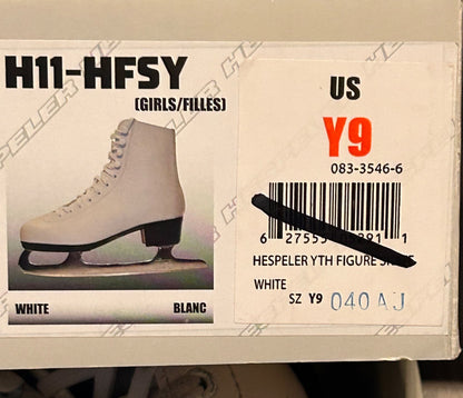 White skates Y9, Shoes 9 (Toddler:2-4yr)