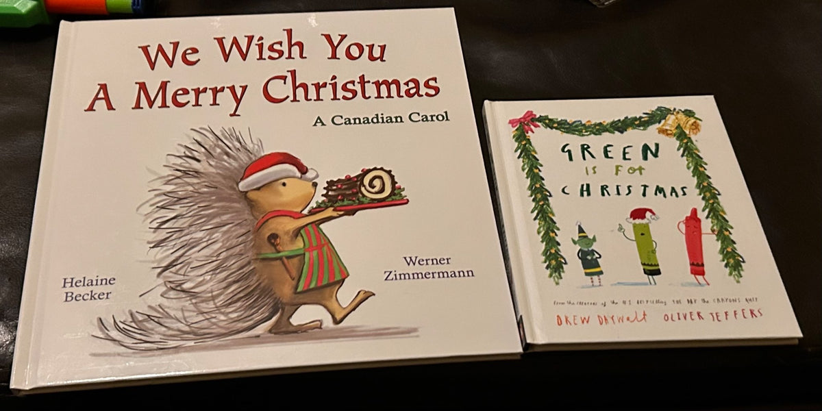 2 Hardcover Christmas Books