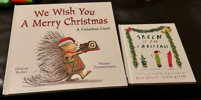2 Hardcover Christmas Books