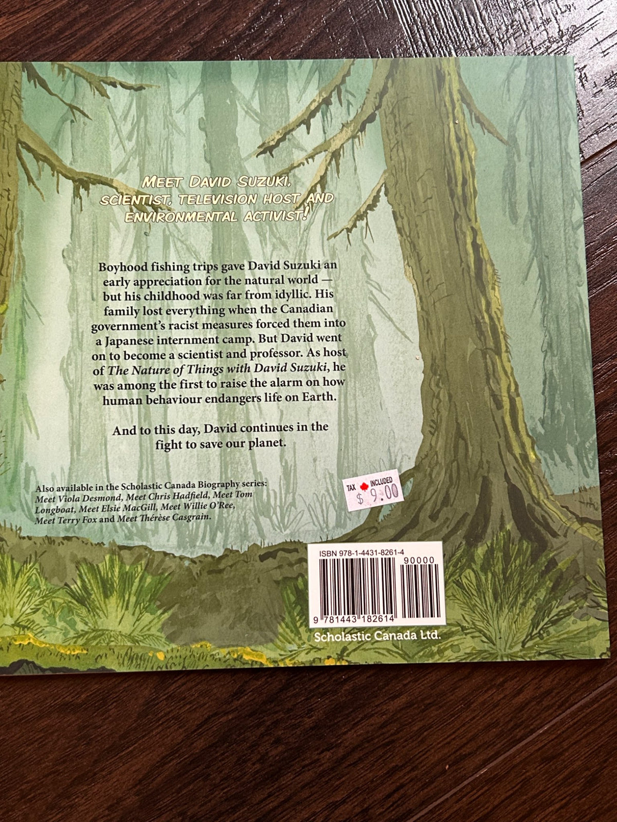 4 kids books. Animals, David Suzuki