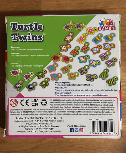 Disney Pop-up game and matching turtle game