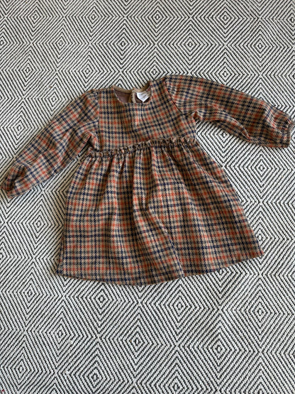 Zara Long sleeve medium thick dress, Kids 24 Month (18-24M)