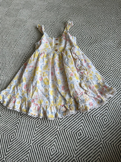 Tony Bahama Floral sleeveless summer dress, Kids 18 Month (12-18M)