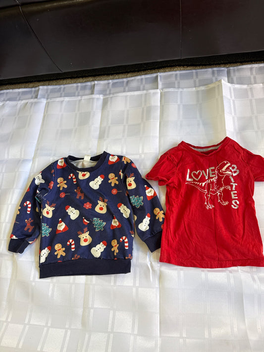 Holiday shirts , Kids 3T