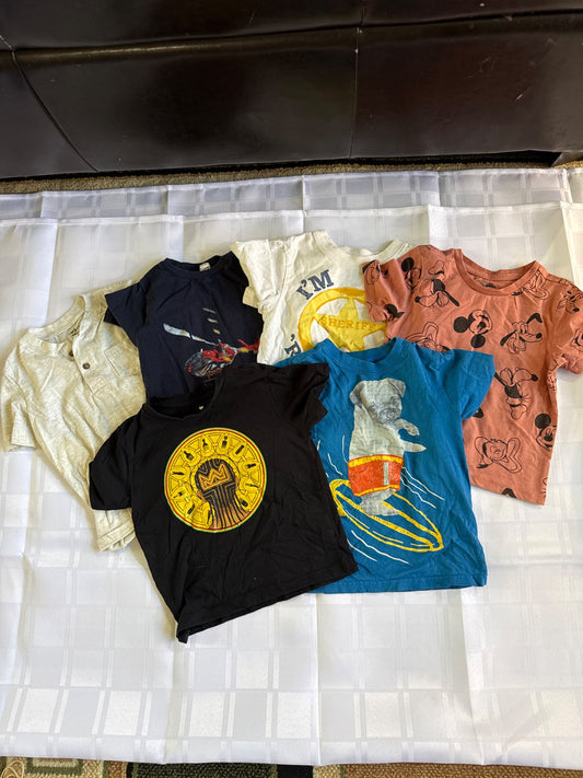 Tshirt bundle , Kids 4/4T