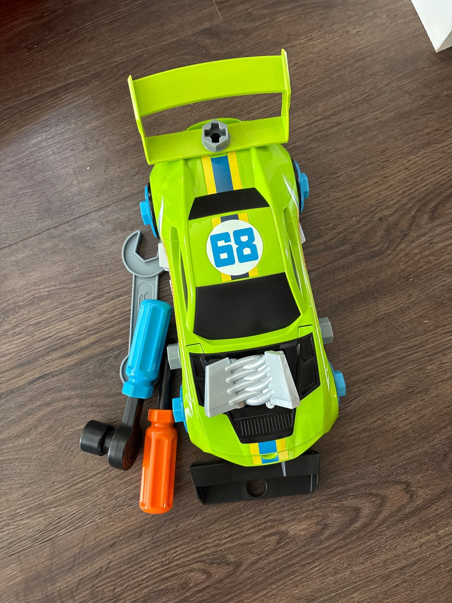 Hot wheels take apart car