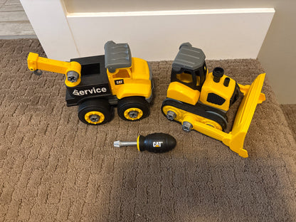 CAT take part construction vehicles