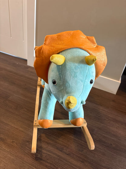 Rocking triceratops