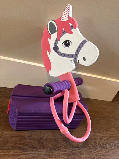 Unicorn pogo stick