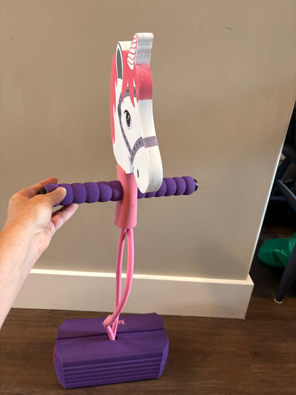 Unicorn pogo stick