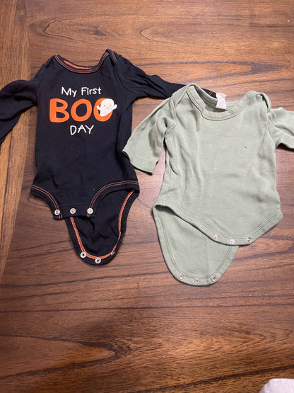 Long Sleeve Onsies - Newborn, Kids Newborn