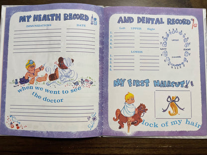 Vintage Baby Book