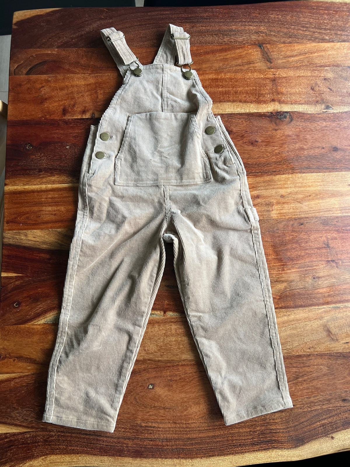 Tan Overalls 2-3T, Kids 2T
