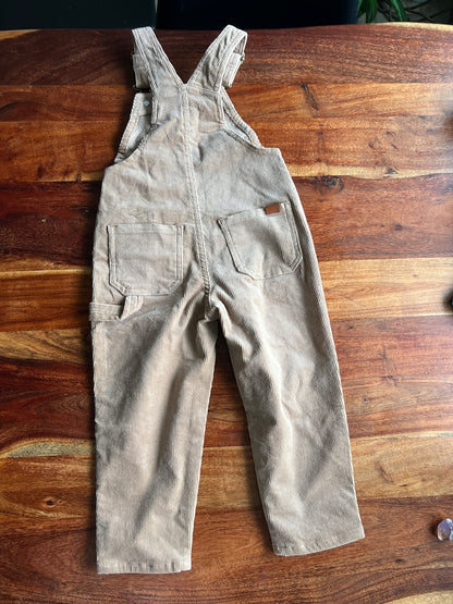 Tan Overalls 2-3T, Kids 2T