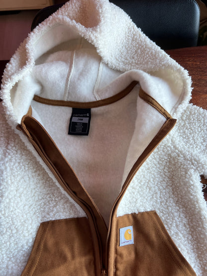 Carhartt Sherpa Coverall Front-Zip (24m), Kids 24 Month (18-24M)