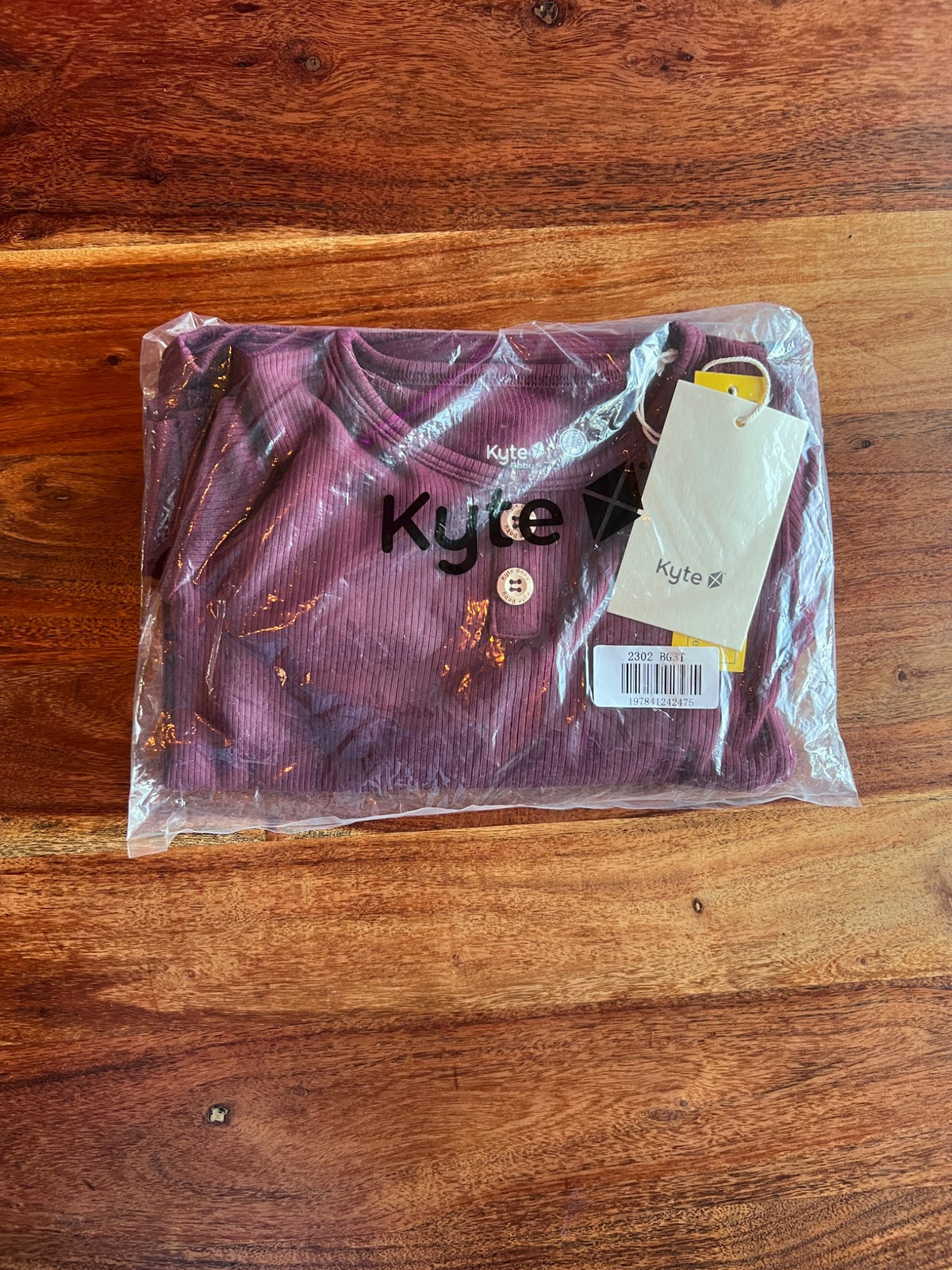 Kyte Baby Ribbed Long Sleeve pjs (3T), Kids 3T