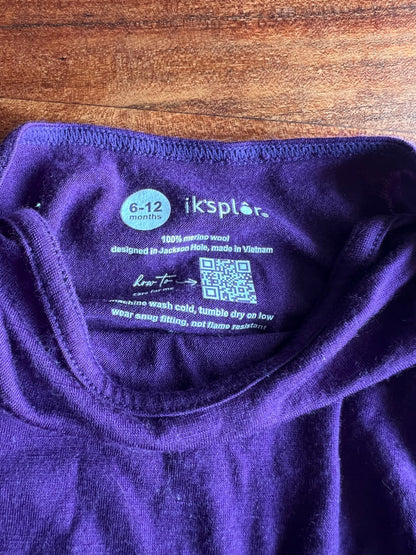 Iksplor 100% Merino Wool 6-12m, Kids 9 Month (6-9M)