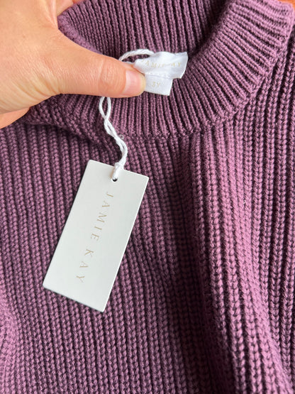 Jamie Kay Purple Jumper 3T, Kids 3T