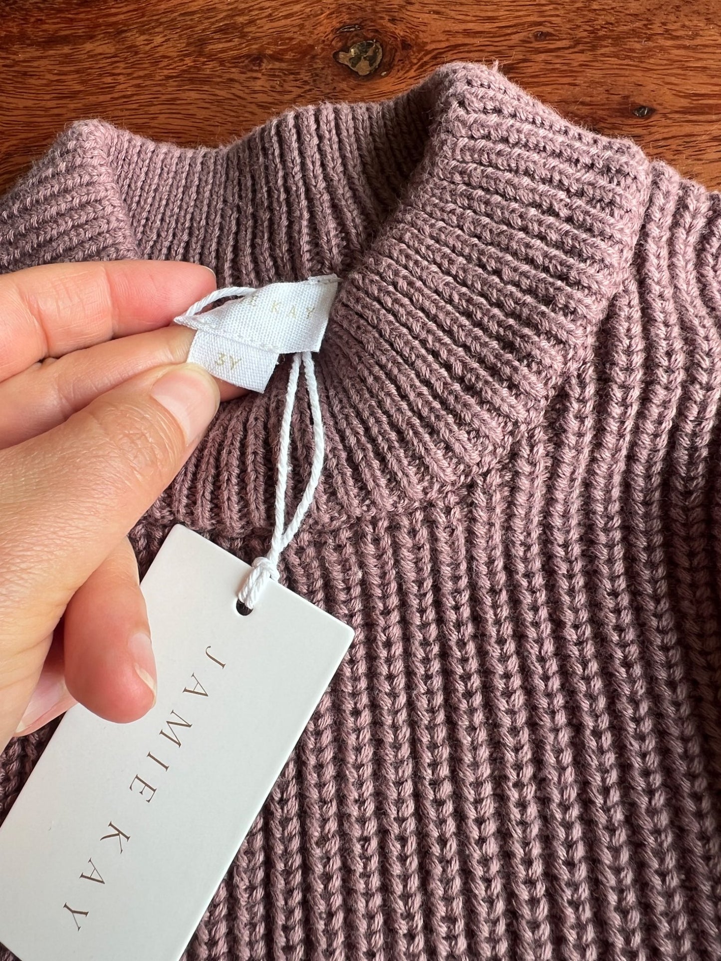 Jamie Kay Mauve Jumper 3T, Kids 3T