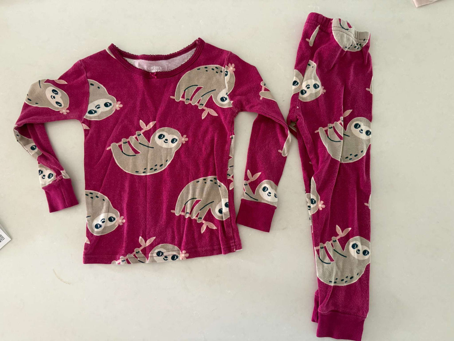 Sloth Pajamas 3T, Kids 3T