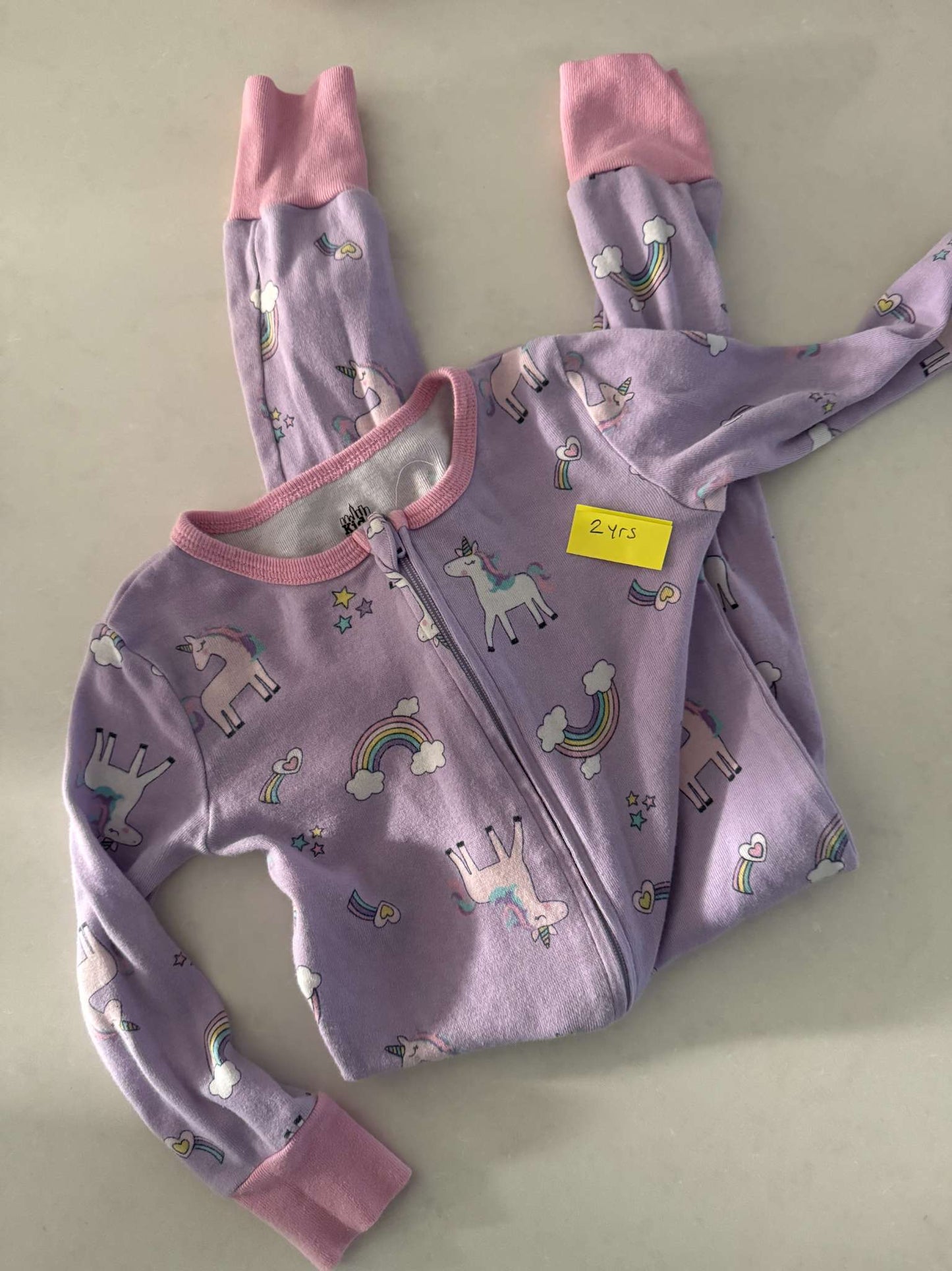 Unicorn Pajamas, Kids 2T