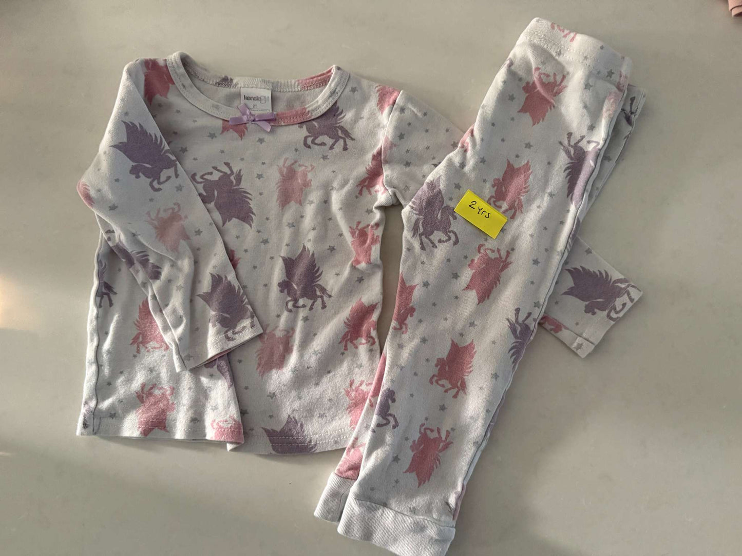 Unicorn Pajamas, Kids 2T