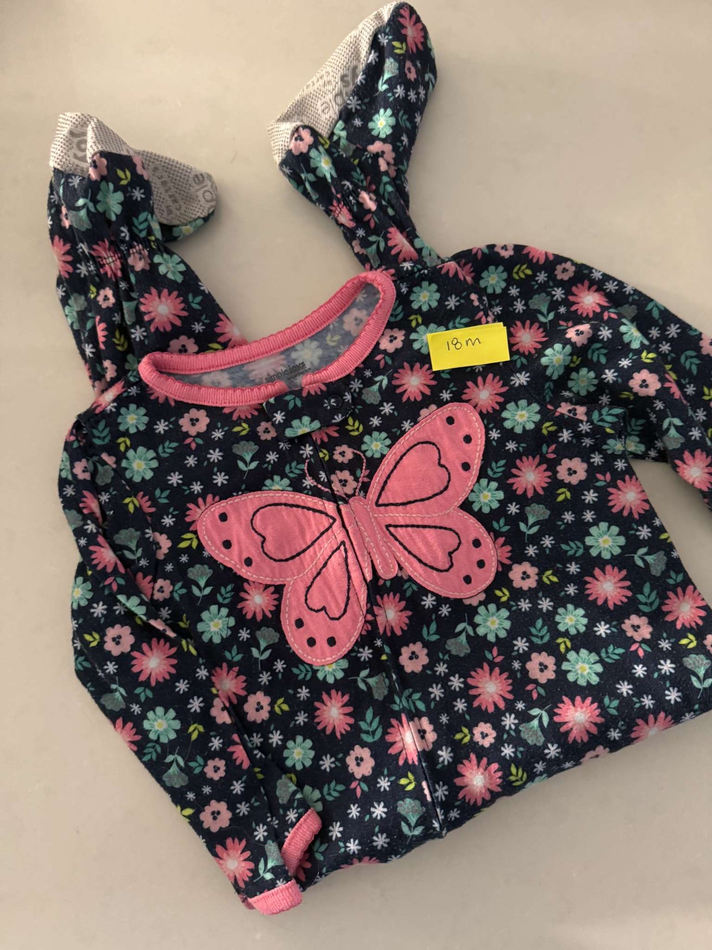 Butterfly Carters Pajamas, Kids 18 Month (12-18M)