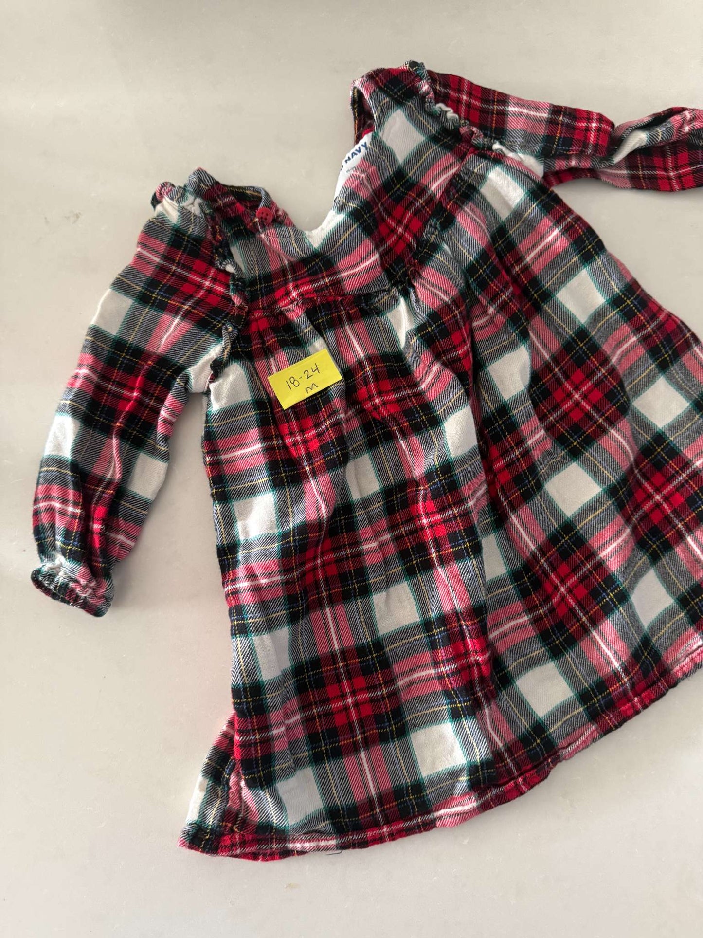 Plaid Dress, Kids 24 Month (18-24M)
