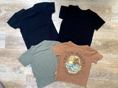 BUNDLE:  4 t-shirts - size 4, Kids 4/4T