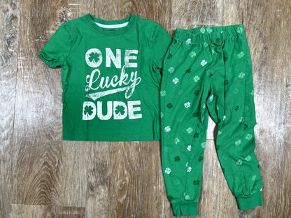 One Lucky Dude - pyjamas - size 4, Kids 4/4T