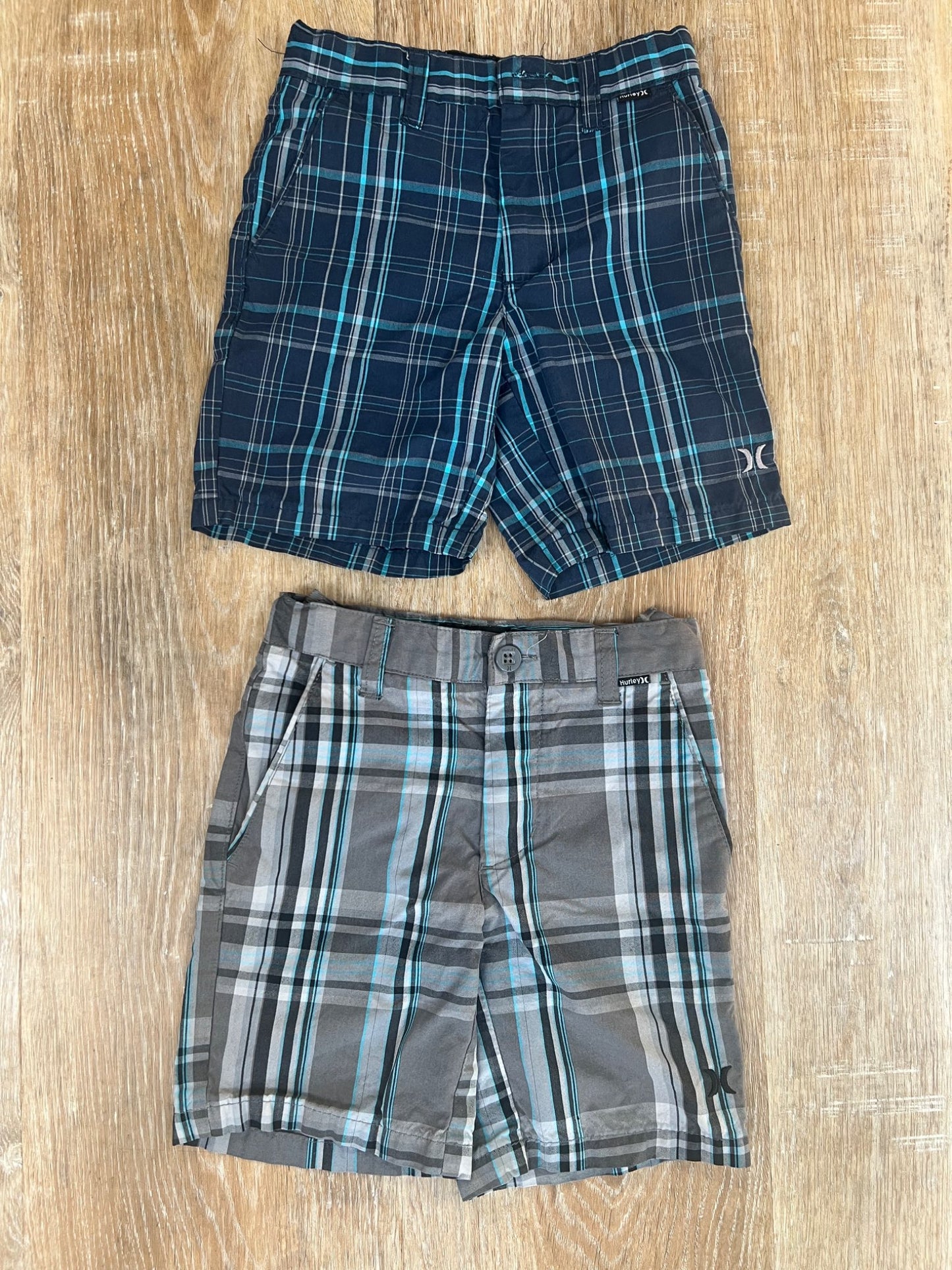 2 Pairs Hurley Shorts - 4T, Kids 4/4T